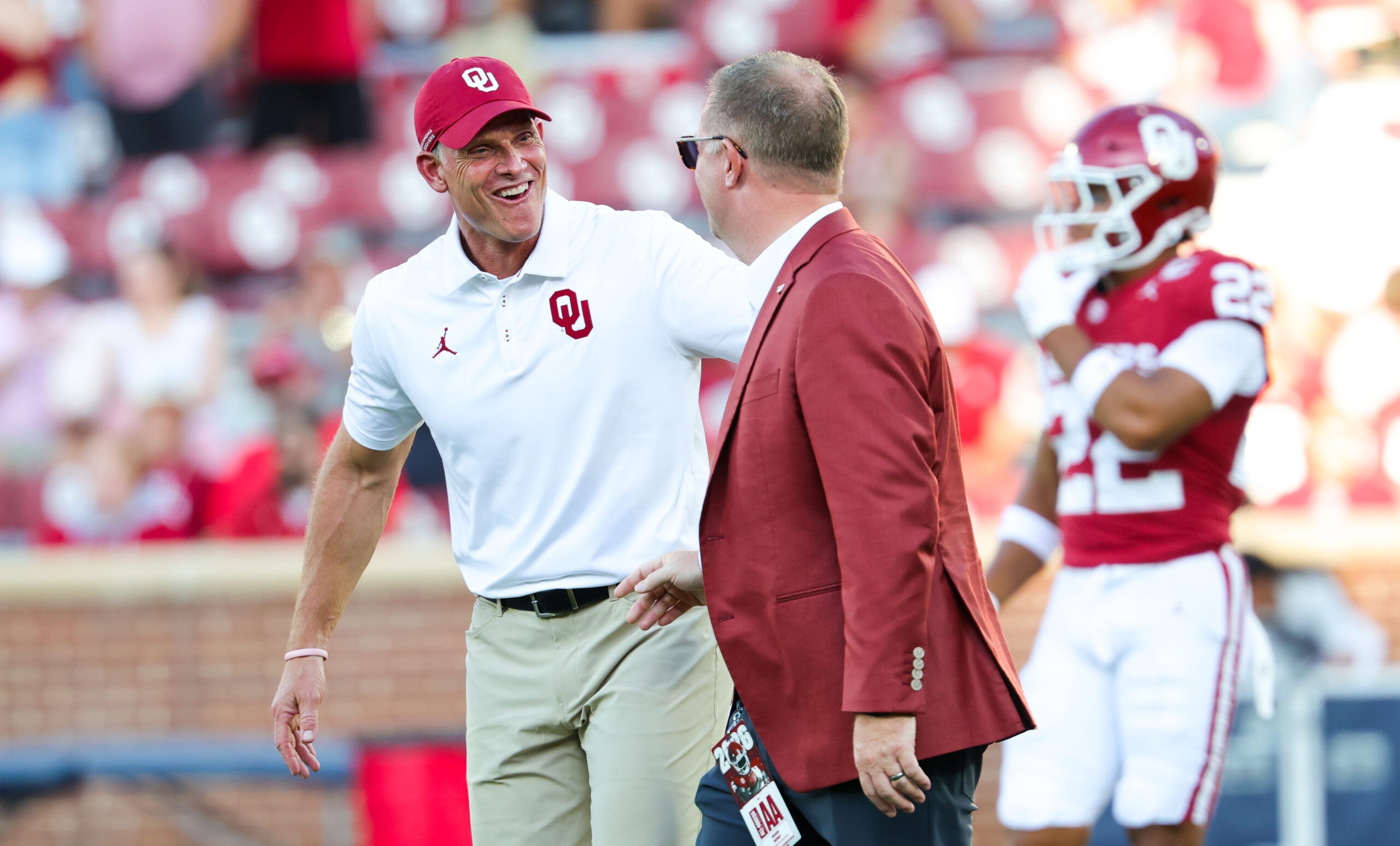 Oklahoma Sooners head coach Brent Venables transfer portal linebacker Jaydon Southard