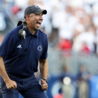 Penn State football head coach Matt Campbell Week 1 win vs. Marshall