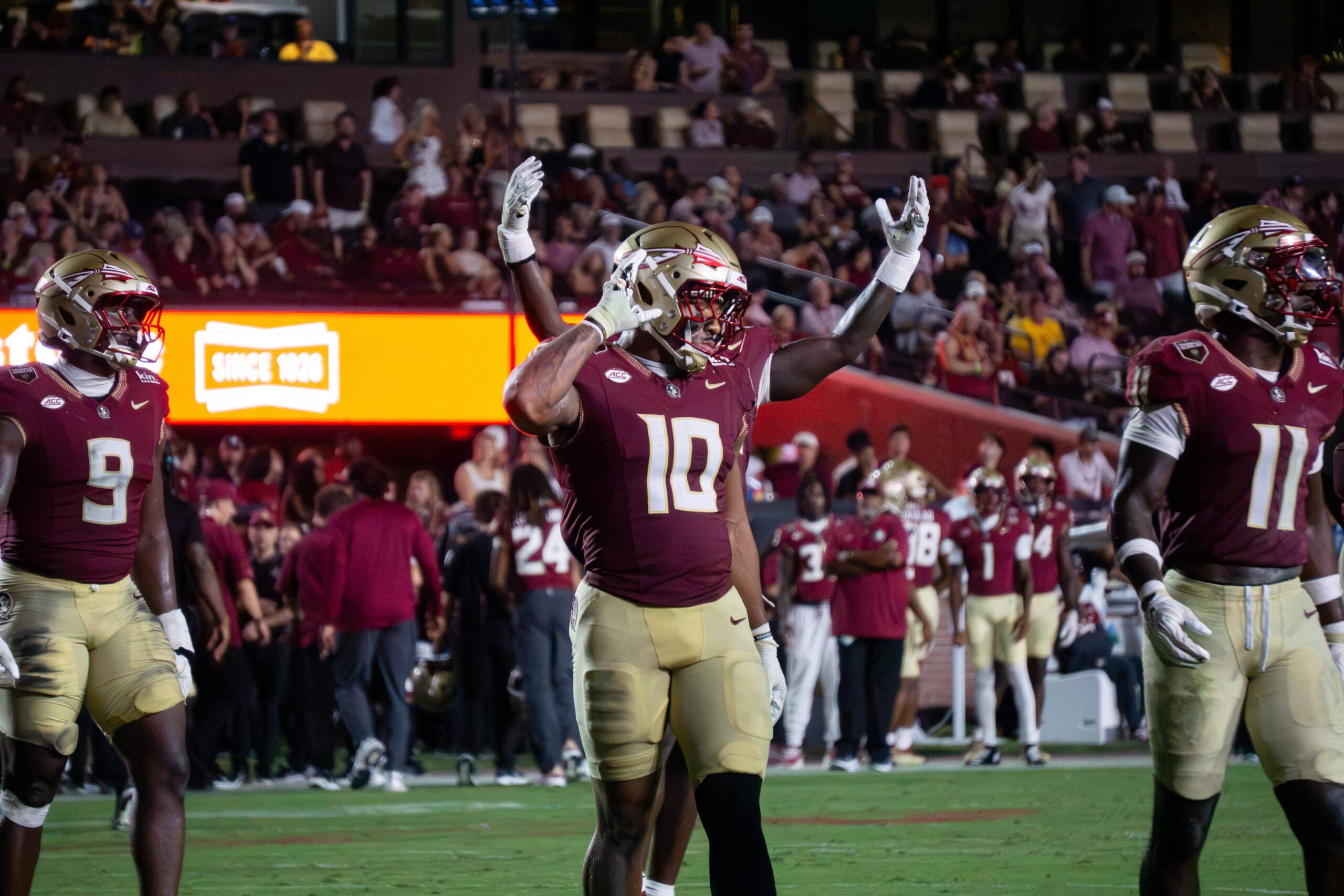 Florida State lost to the SMU Mustangs on Labor Day. The loss follows a near two hour delay in kickoff after a power outage at Doak S. Campbell Stadium.