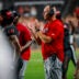 Sep 11, 2026; Raleigh, North Carolina, USA; NC State Wolfpack head coach Dave Doeren during the second half of the game against Richmond Spiders at Carter-Finley Stadium.