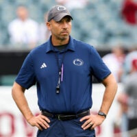 Penn State Nittany Lions head coach Matt Campbell