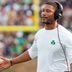 Notre Dame head coach Marcus Freeman during a NCAA football game against Rice at Notre Dame Stadium on Saturday, Sept. 12, 2026, in South Bend.