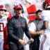 Sep 12, 2026; Lexington, Kentucky, USA; Alabama Crimson Tide head coach Kalen DeBoer talks with defensive back Zabien Brown (2) as he returns to the sideline during the second quarter against the Kentucky Wildcats at Kroger Field.