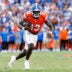 Sep 12, 2026; Gainesville, Florida, USA; Florida Gators running back Jadan Baugh (13) rushes with the ball against the Campbell Fighting Camels during the first half at Ben Hill Griffin Stadium.