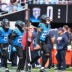 Sep 13, 2026; Charlotte, North Carolina, USA; Carolina Panthers cornerback Will Lee III (24) celebrates after recovering a fumble in the first quarter against the Chicago Bears at Bank of America Stadium.