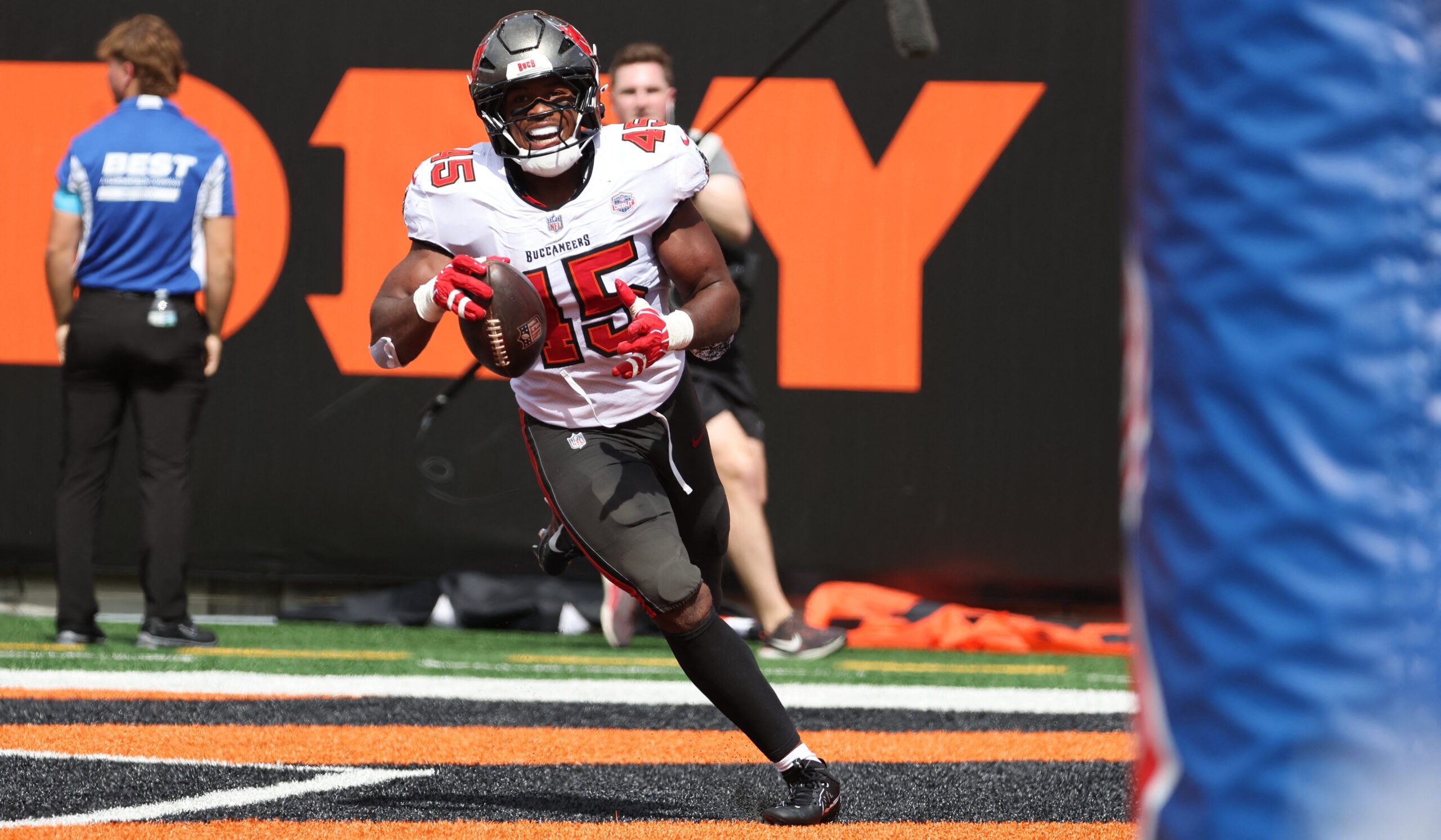 Josiah Trotter was a major bright spot for the Buccaneers on Sunday against the Bengals.