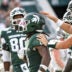 Michigan State running back Cam Edwards celebrates his touchdown with quarterback Alessio Milivojevic, right, during the third quarter against Eastern Michigan on Saturday, Sept. 12, 2026, at Spartan Stadium in East Lansing.