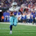 Sep 13, 2026; East Rutherford, New Jersey, USA; Dallas Cowboys running back Javonte Williams (33) carries the ball against the New York Giants at MetLife Stadium.