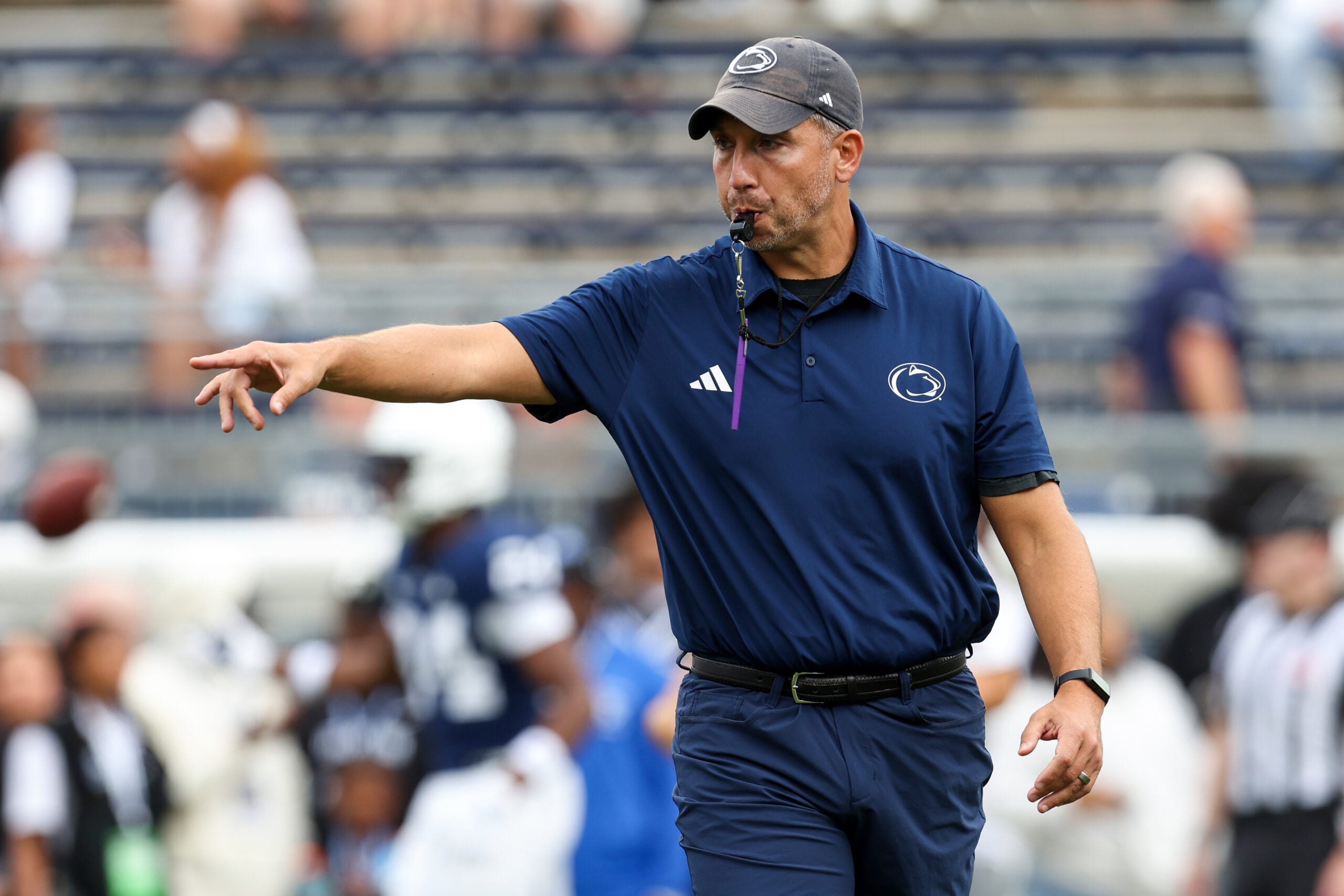 Penn State football head coach Matt Campbell