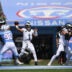Sep 20, 2026; Nashville, Tennessee, USA; Philadelphia Eagles quarterback Jalen Hurts (1) throws the ball during the first quarter at Nissan Stadium.