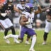 Sep 20, 2026; Chicago, Illinois, USA; Minnesota Vikings wide receiver Tai Felton (13) runs with the ball against the Chicago Bears during the first half at Soldier Field.