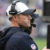 Sep 20, 2026; Chicago, Illinois, USA; Chicago Bears head coach Ben Johnson watches game play against the Minnesota Vikings during the second half at Soldier Field.