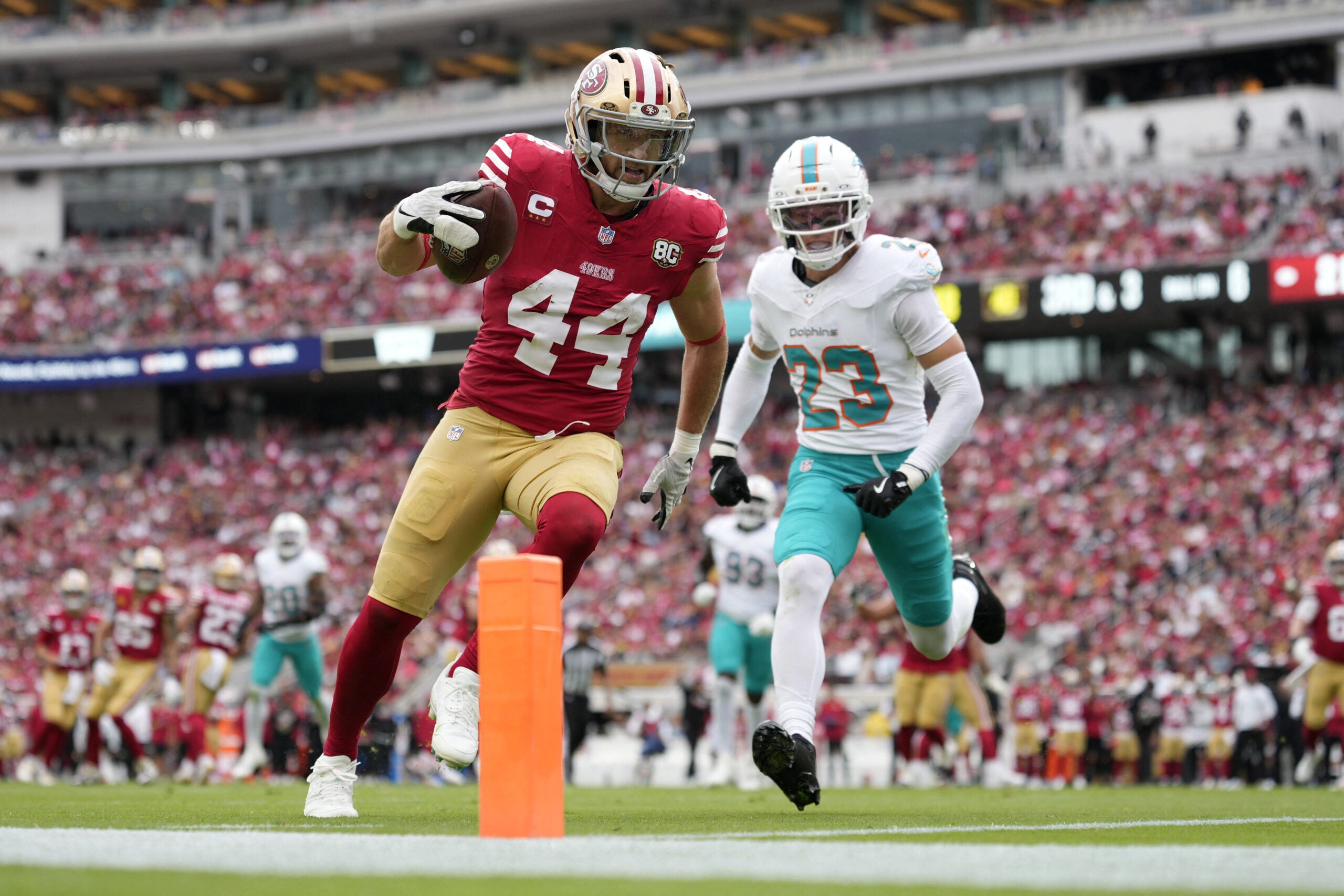 'And I don't even drink beer!' -- No Fun League raids San Francisco 49ers FB Kyle Juszczyk's wallet after Week 2 celebration