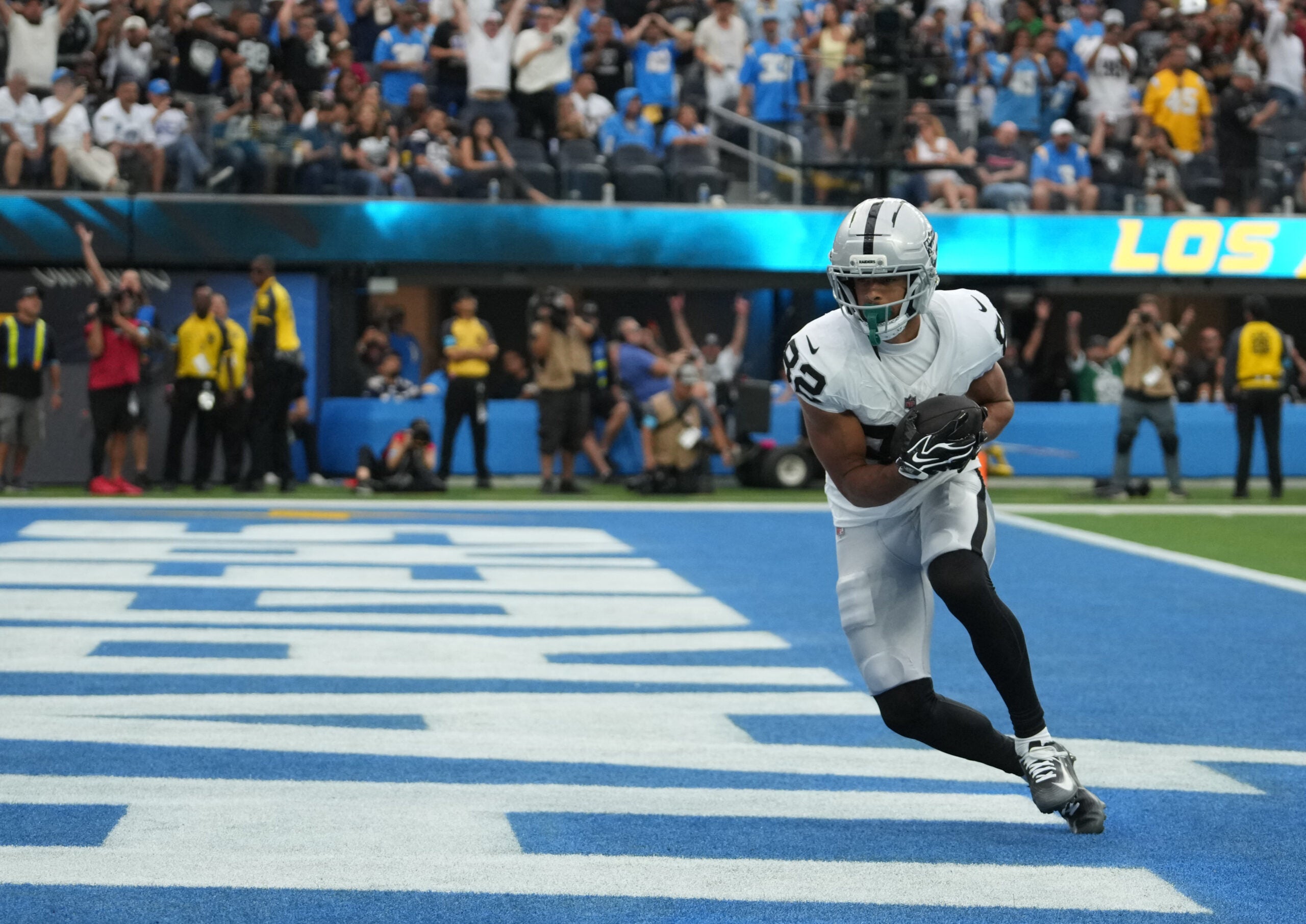 Las Vegas Raiders wide receiver Cody White