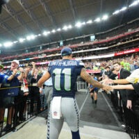 Jaxon Smith-Njigba accounts for three touchdowns in the Seahawks Week 2 victory over the Cardinals.