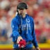 Sep 20, 2026; Kansas City, Missouri, USA; Indianapolis Colts head coach Shane Steichen throws his challenge flag during the fourth quarter against the Kansas City Chiefs at GEHA Field at Arrowhead Stadium.
