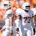 Sep 26, 2026; Knoxville, Tennessee, USA; Texas quarterback Arch Manning (16) during a college football game between Tennessee and Texas at Neyland Stadium in Knoxville, Tenn. on Sept. 26, 2026.