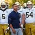 Notre Dame head coach Marcus Freeman waits to lead his team onto the field before a NCAA football game between Notre Dame and Purdue at Ross-Ade Stadium on Saturday, Sept. 26, 2026, in West Lafayette.