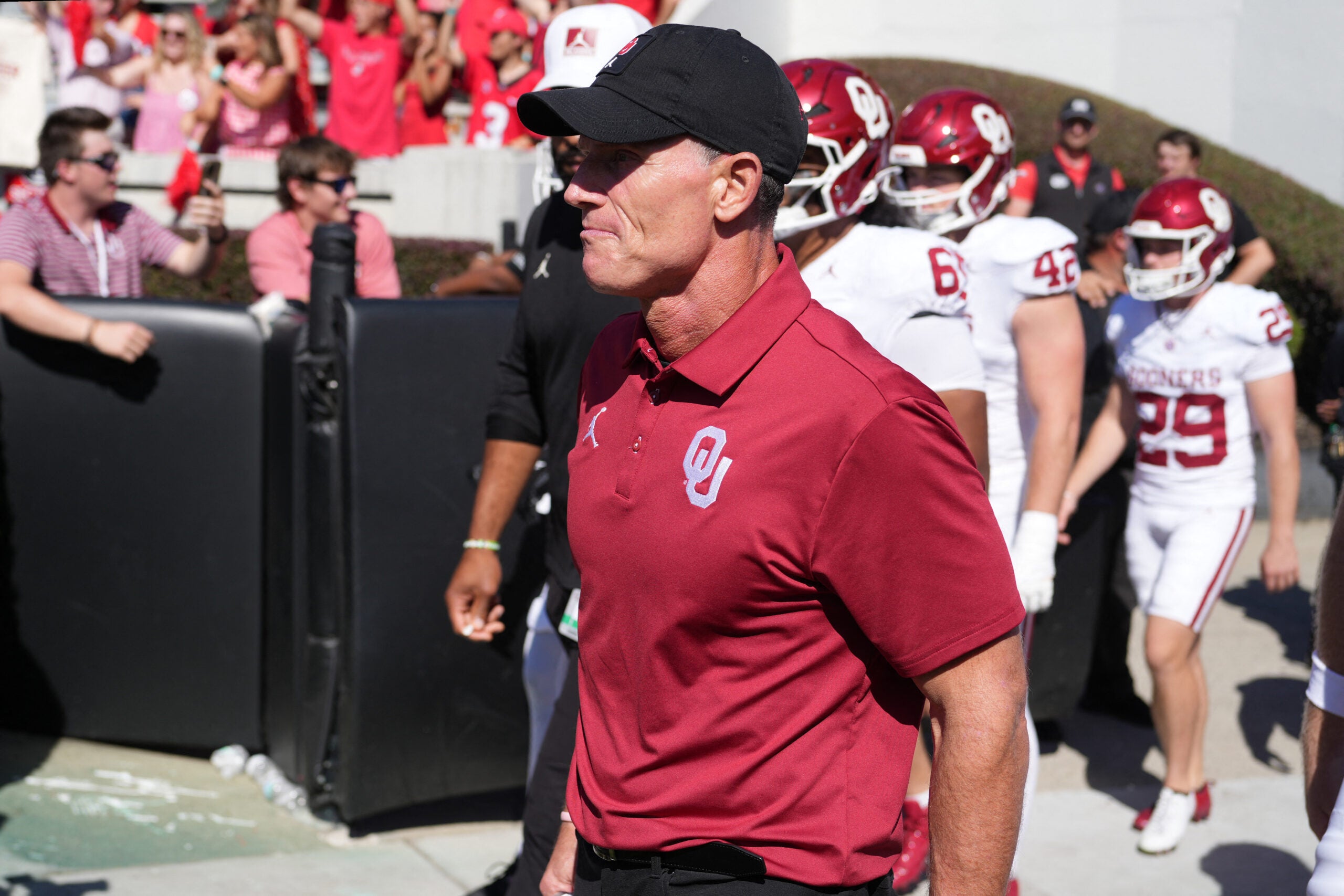 Oklahoma Sooners head coach Brent Venables Oklahoma City Thunder