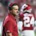 Sep 26, 2026; Fayetteville, Arkansas, USA; Arkansas Razorbacks head coach Ryan Silverfield during the third quarter against the Tulsa Golden Hurricanes at Donald W. Reynolds Razorback Stadium. Mandatory Credit: Nelson Chenault-Imagn Images