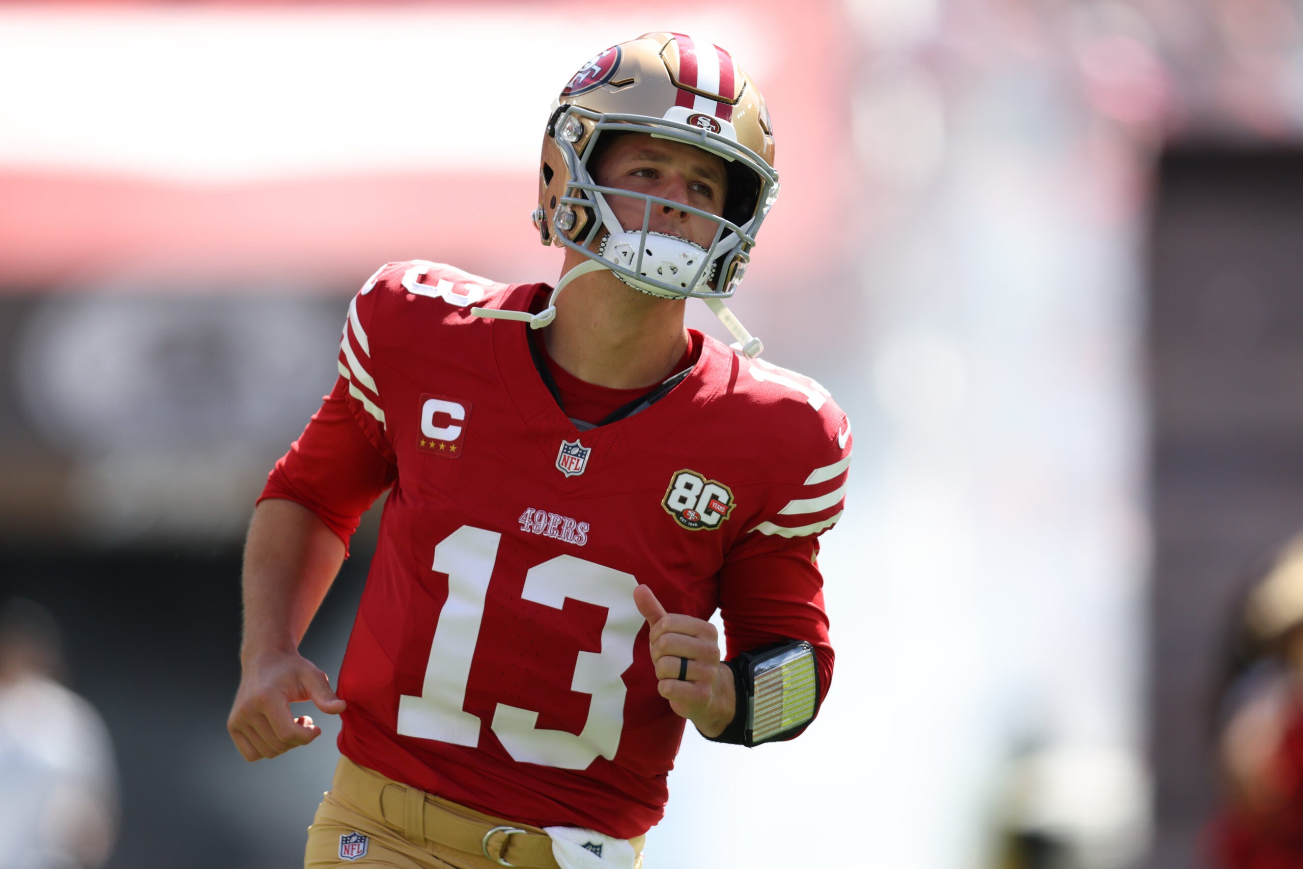 San Francisco 49ers quarterback Brock Purdy played nearly flawless in the month of September.