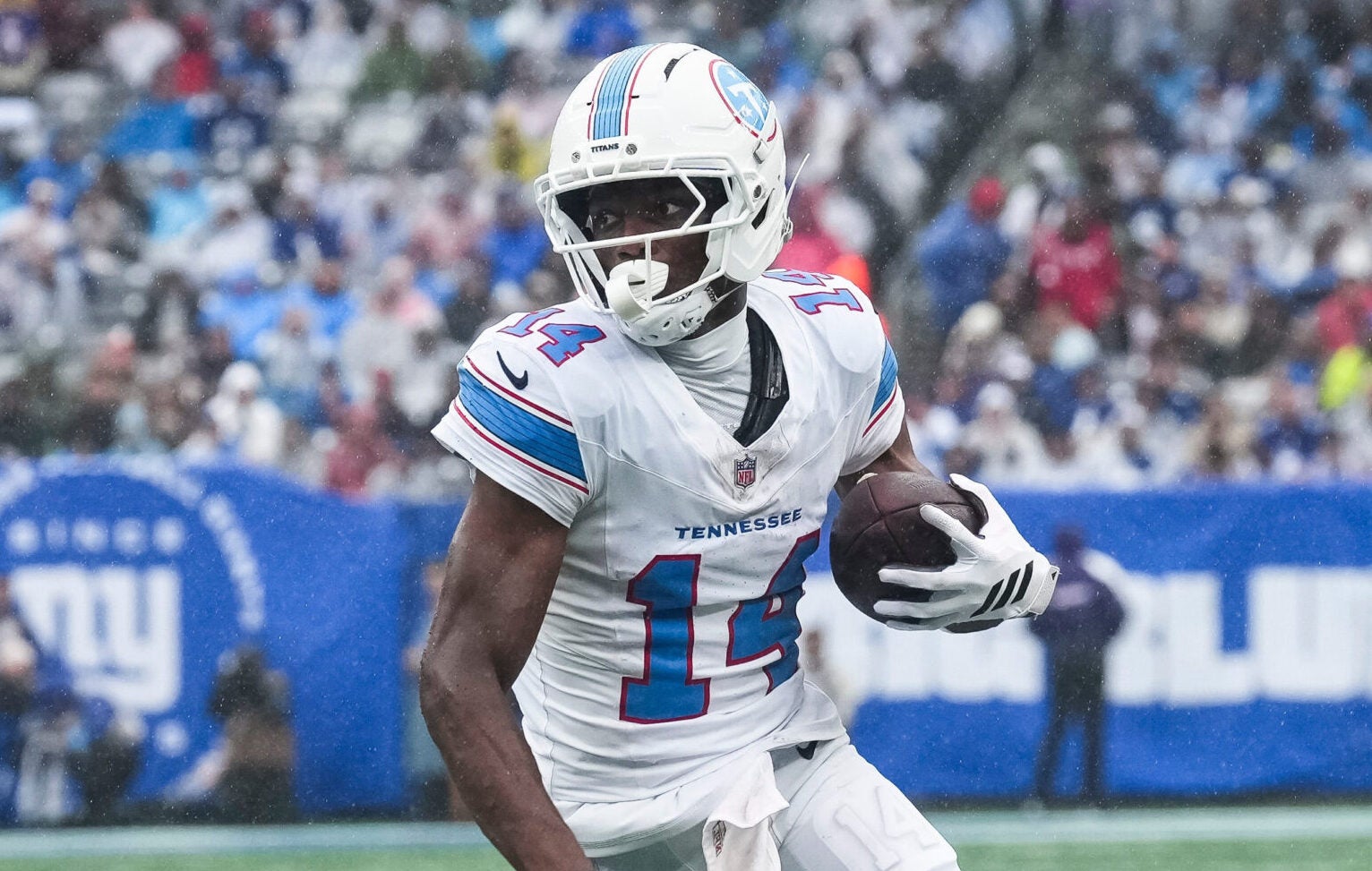 Carnell Tate breakout Tennessee Titans fantasy football