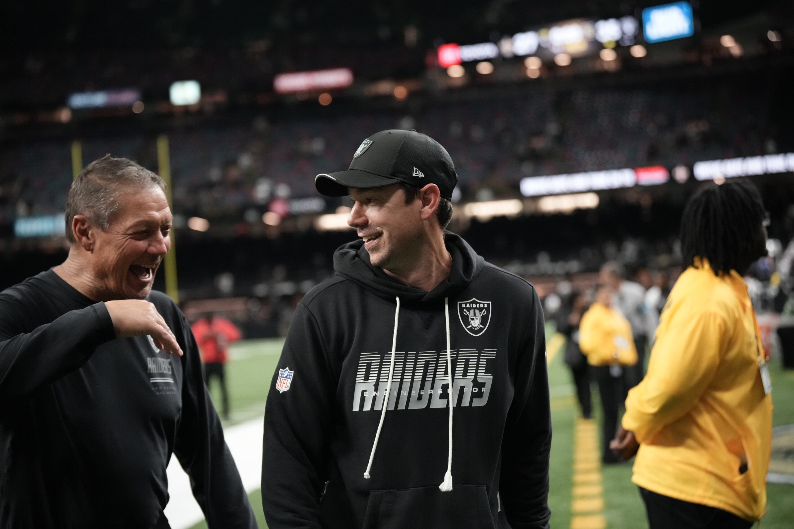 Las Vegas Raiders head coach Klint Kubiak