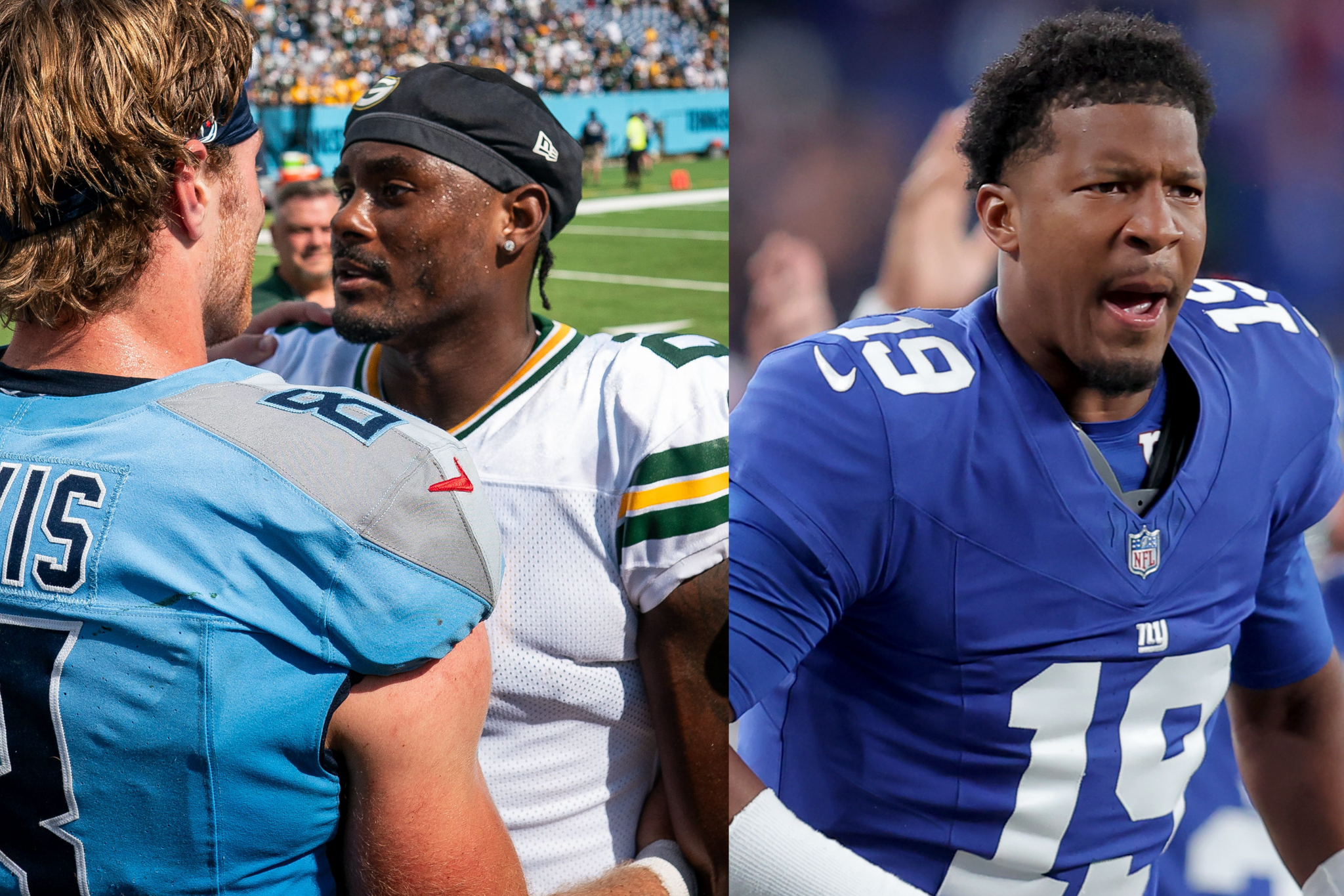 Tennessee Titans backup QBs Jameis Winston New York Giants