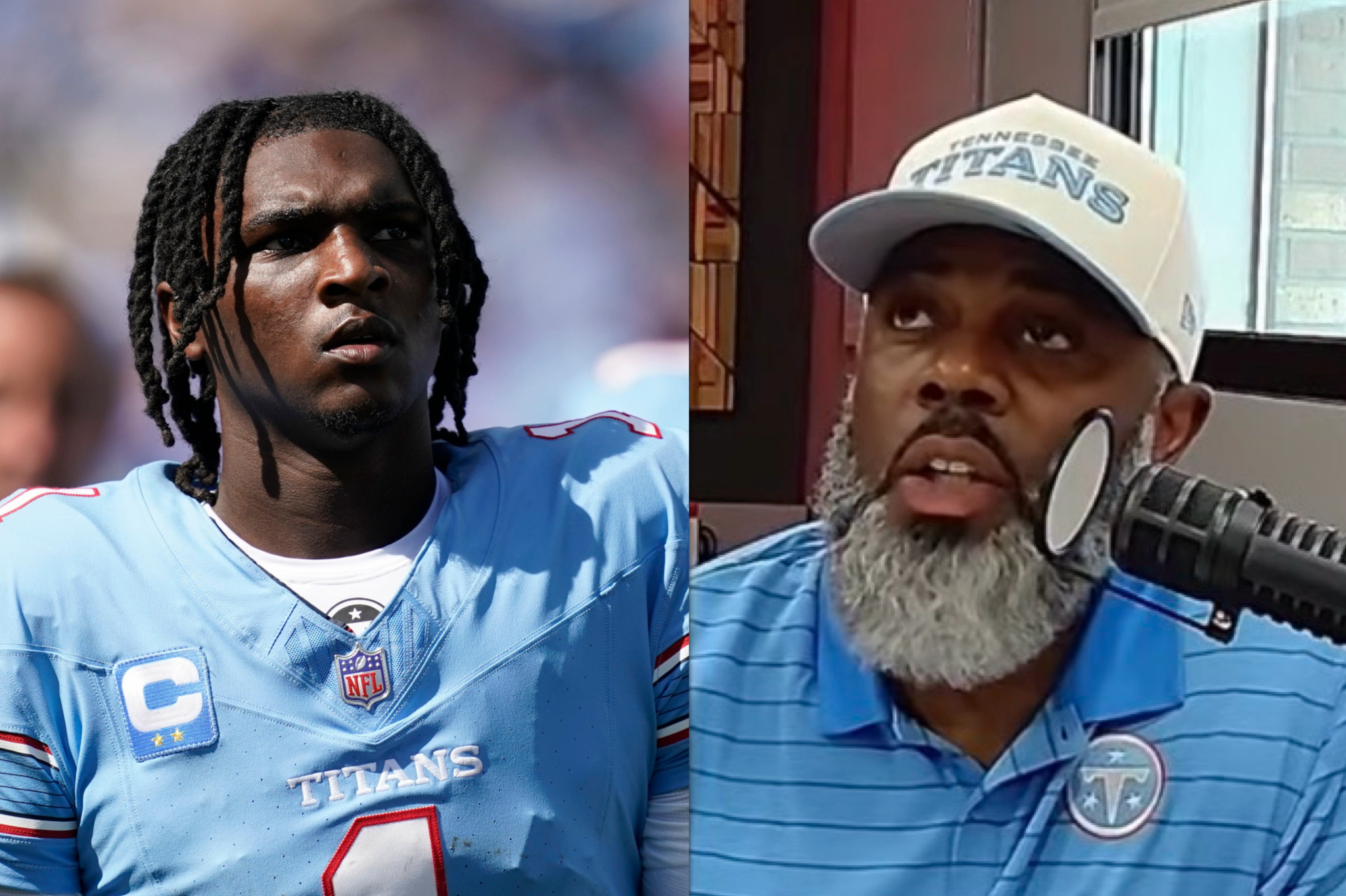 Tennessee Titans New York Jets Cam Ward Kevin Dyson