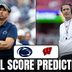 Penn State vs Wisconsin score predictions