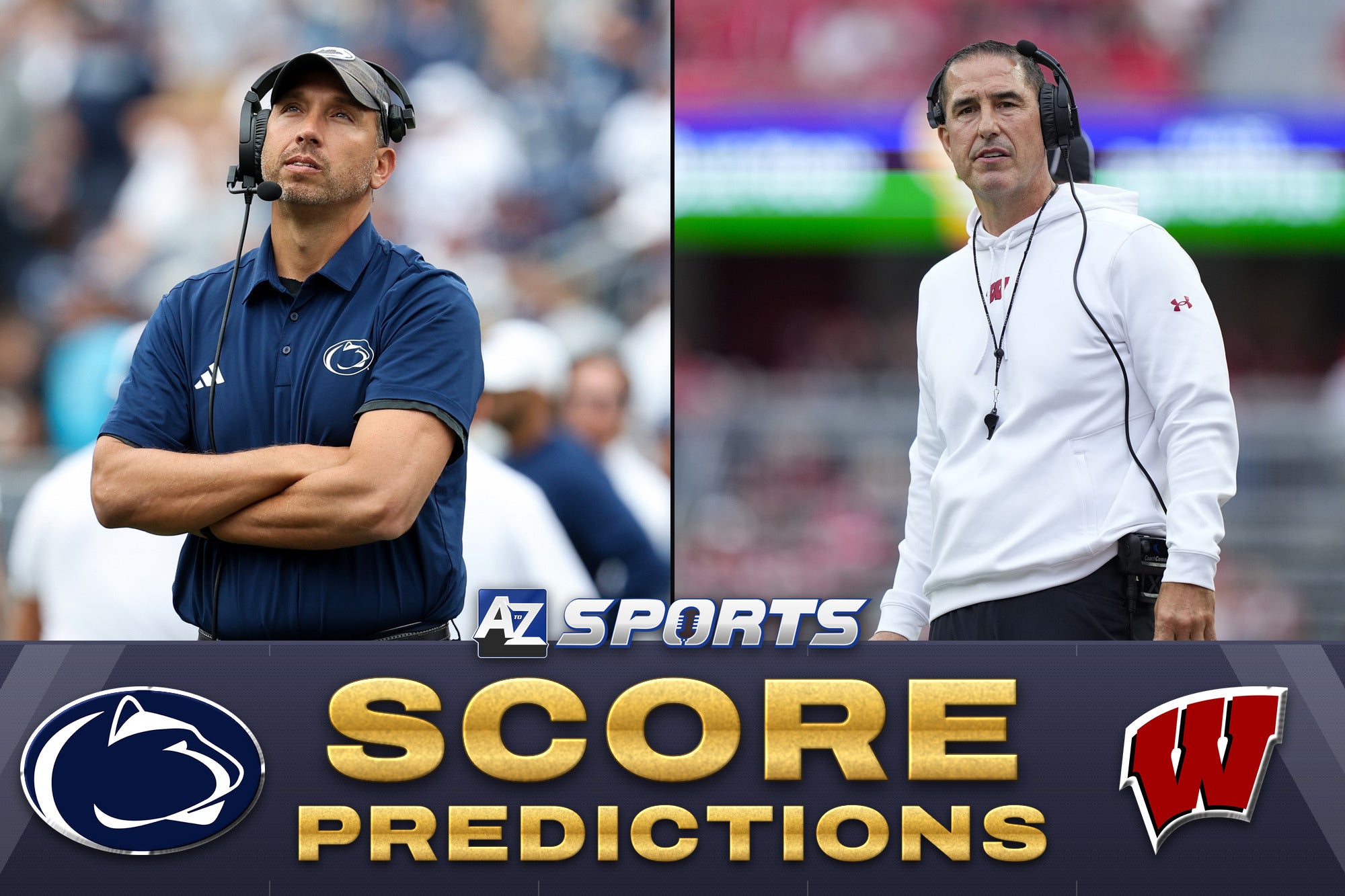 Penn State vs Wisconsin score predictions