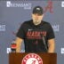 Alabama Crimson Tide offensive coordinator Ryan Grubb speaks to the media 9/21/2026.