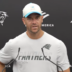 Carolina Panthers head coach Dave Canales speaks with reporters following Monday's practice of Week 1.