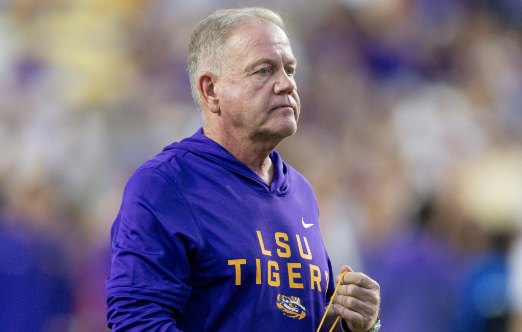 Brian Kelly just dropped a strong statement about LSU that has Tigers fans feeling some kind of way