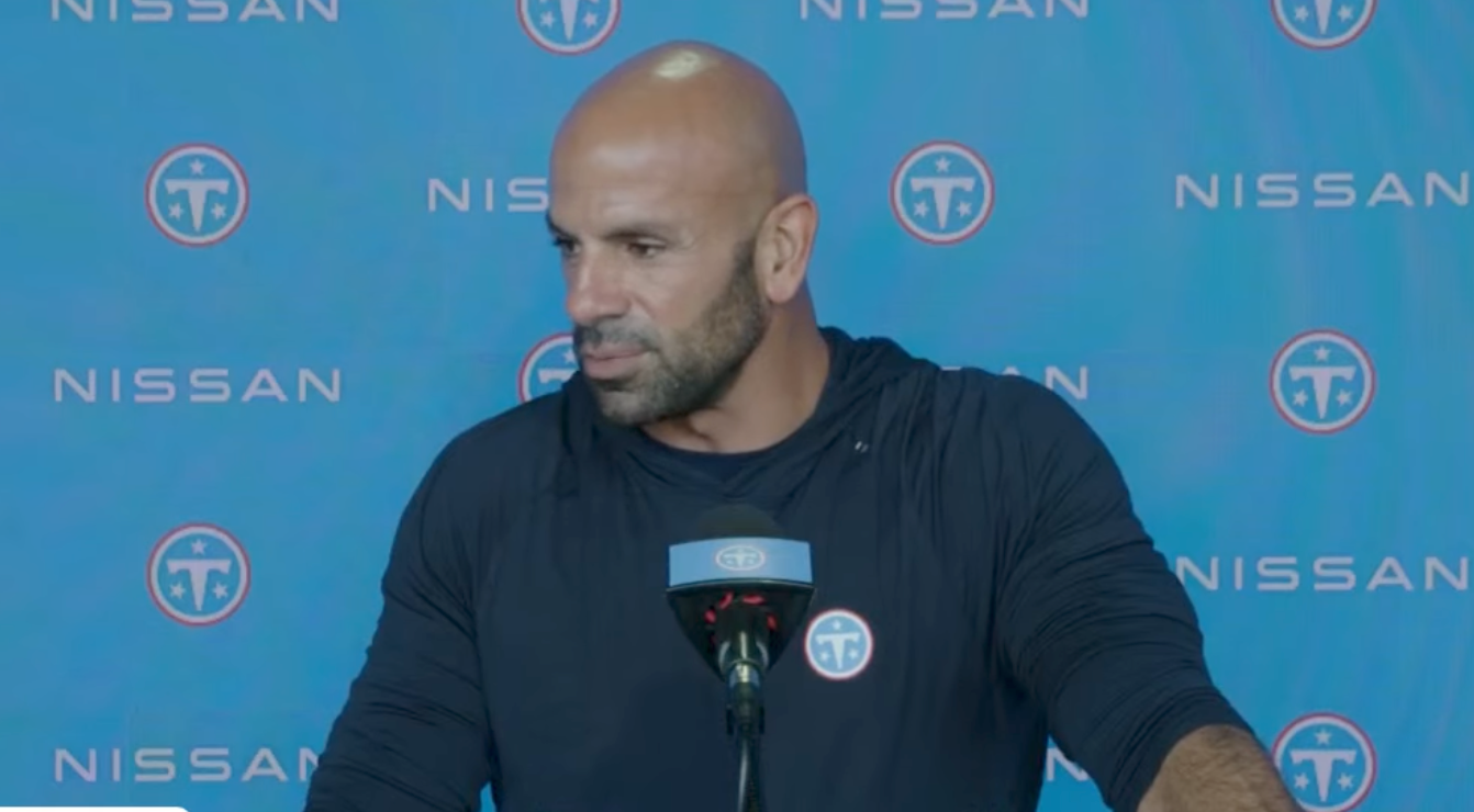 Tennessee Titans injury update, Cam Ward footwork Robert Saleh