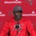 Todd Bowles speaks with reporters after Wednesday's practice.