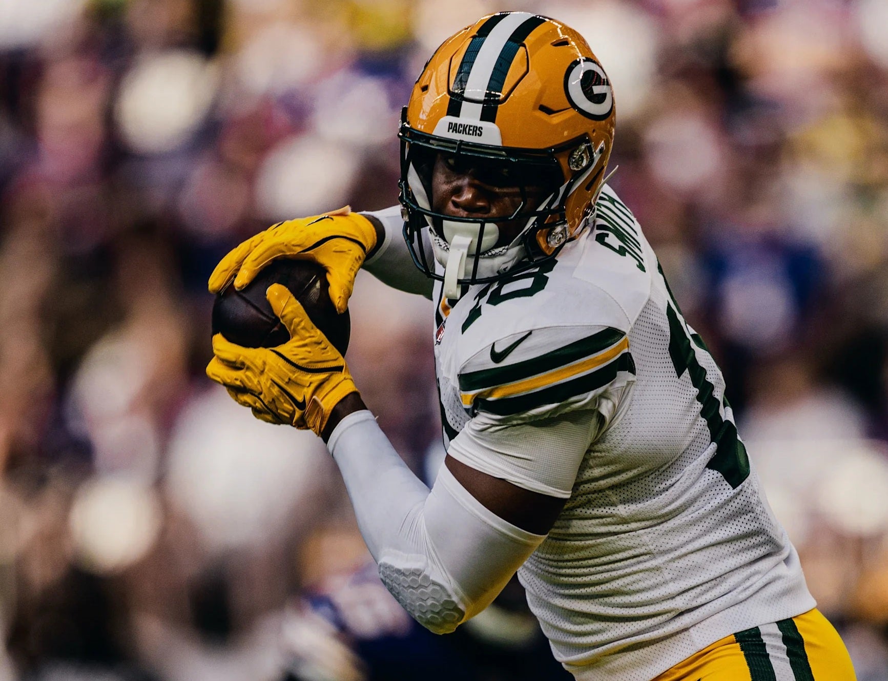 Tight end Jonnu Smith signed with the Packers right before the regular season.