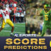 USC Trojans and Oregon Ducks final score predictions