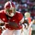 Apr 13, 2024; Tuscaloosa, AL, USA; Alabama defensive back Dre Kirkpatrick Jr. (21) intercepts a pass during the A-Day scrimmage at Bryant-Denny Stadium.