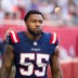Dec 15, 2024; Glendale, Arizona, USA; New England Patriots linebacker Yannick Ngakoue (55) against the Arizona Cardinals at State Farm Stadium.