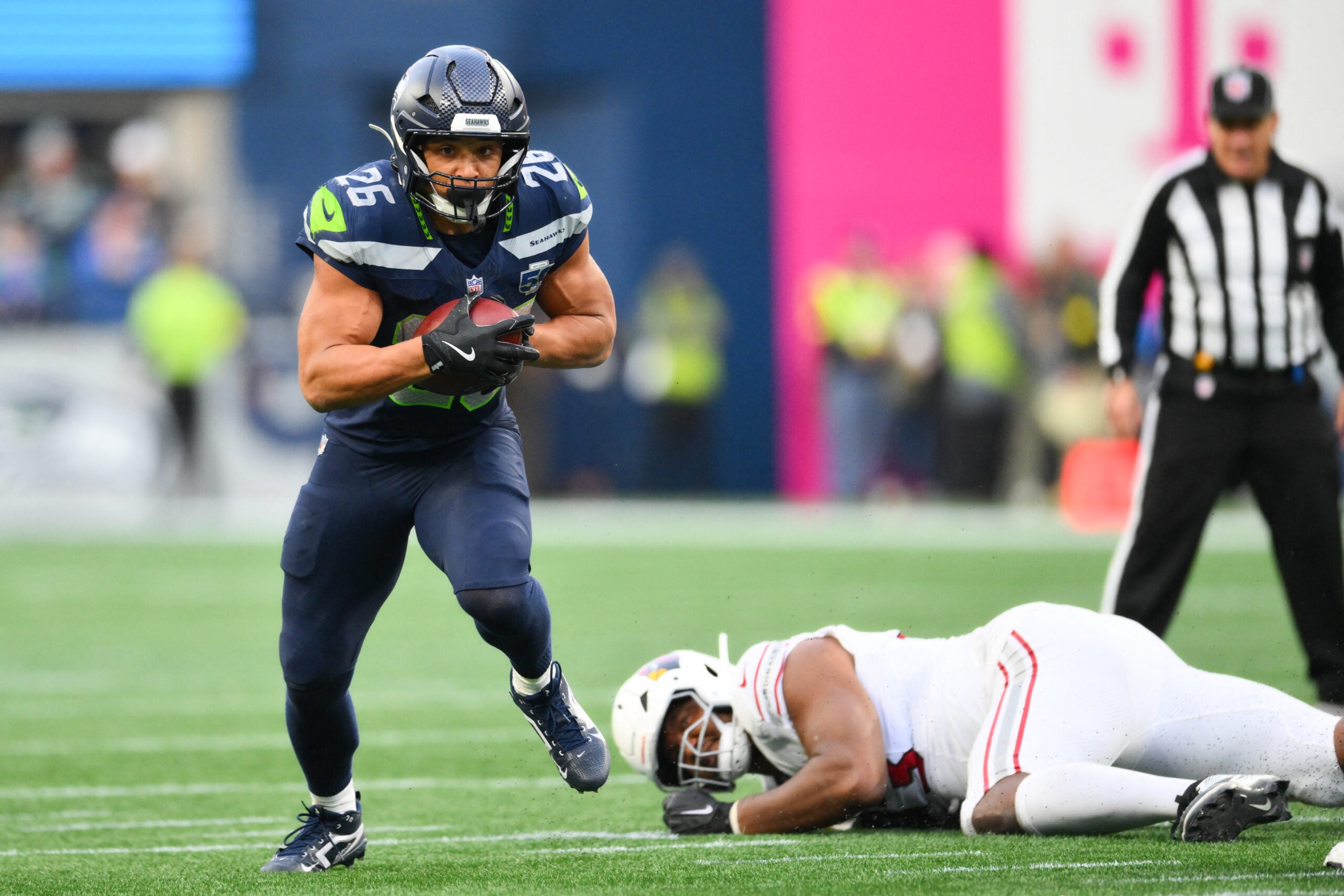 Seattle Seahawks activated RB Zach Charbonnet off the PUP list.