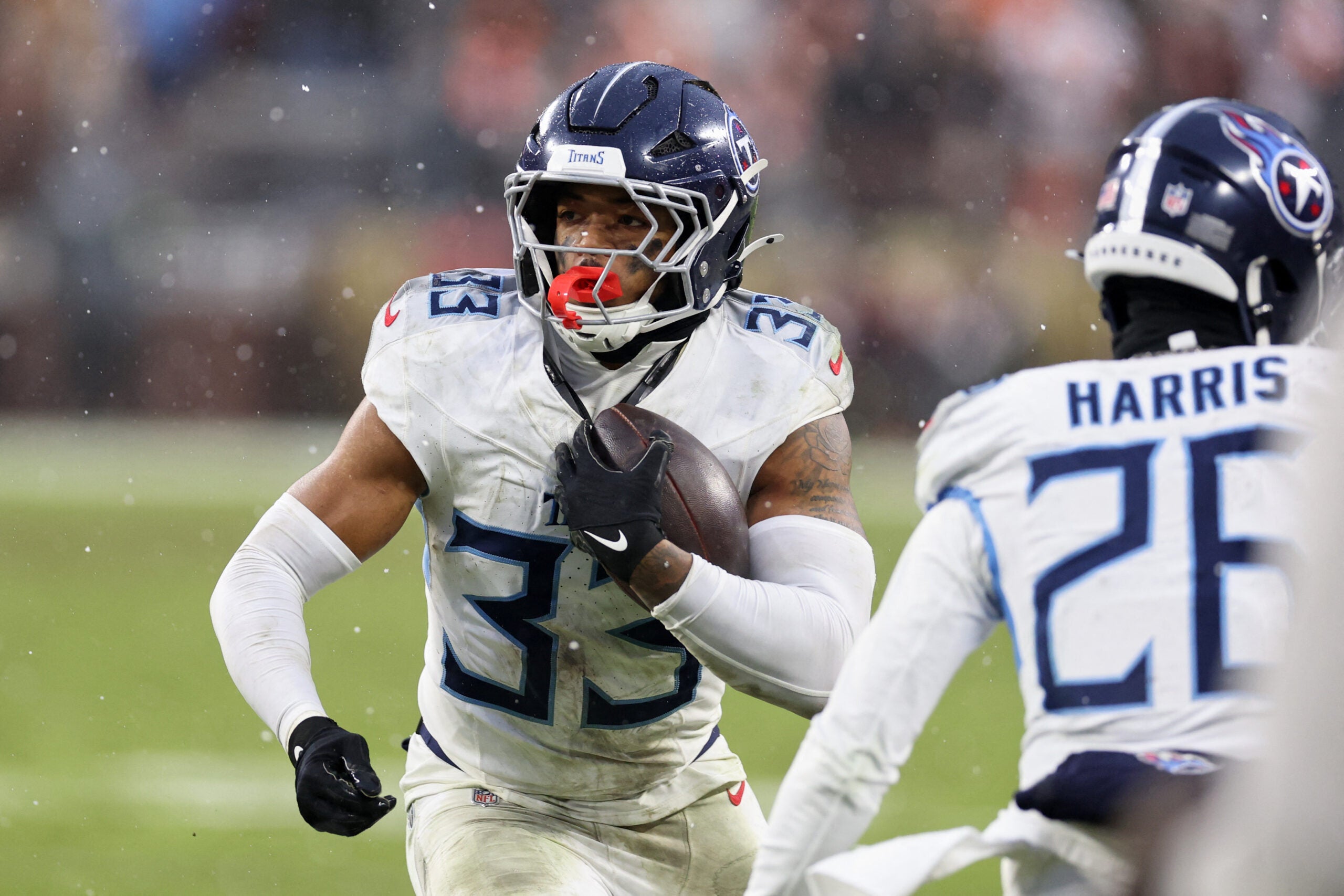 Cedric Gray's future with the Titans is in question based on how Robert Saleh is playing him through four games.