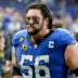 Dec 22, 2025; Indianapolis, Indiana, USA; Indianapolis Colts guard Quenton Nelson (56) leaves the field after losing a game against the San Francisco 49ers at Lucas Oil Stadium.