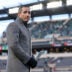 Jan 11, 2026; Philadelphia, PA, USA; Philadelphia Eagles general manager Howie Roseman looks on during warmups prior to an NFC Wild Card Round game against the San Francisco 49ers at Lincoln Financial Field.