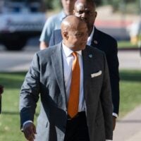 Mar 30, 2026; Phoenix, AZ, USA; Chicago Bears president Kevin Warren during the 2026 NFL Annual League Meeting at the Arizona Biltmore.