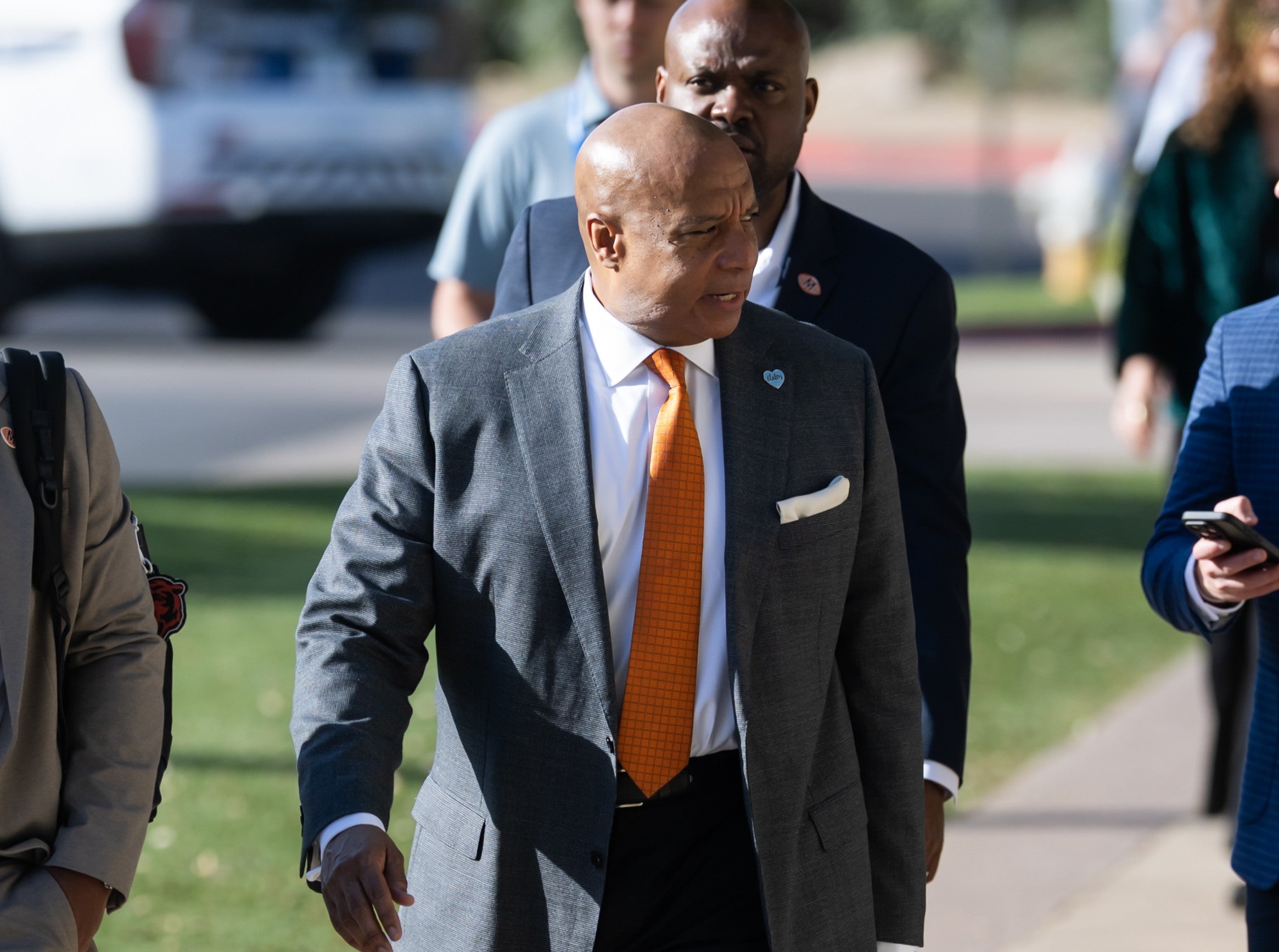 Mar 30, 2026; Phoenix, AZ, USA; Chicago Bears president Kevin Warren during the 2026 NFL Annual League Meeting at the Arizona Biltmore.