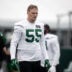 New York Jets defensive end Braiden McGregor suffered a season-ending injury.