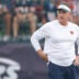Aug 5, 2026; Lake Forest, IL, USA; Chicago Bears defensive coordinator Dennis Allen walks on the field during training camp at Halas Hall.