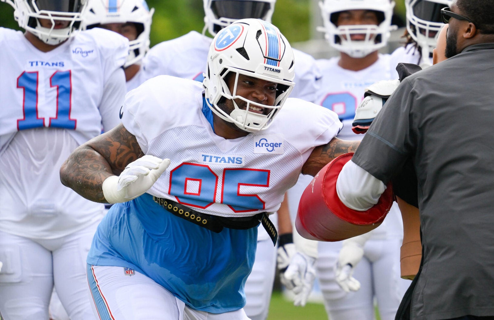 Tennessee Titans release Jordan Elliott following incident. Robert Saleh's hindsight comment