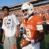 Sep 12, 2026; Austin, Texas, USA; Texas Longhorns wide receiver Cam Coleman (8) walks on field before the game against the Ohio State Buckeyes at Darrell K Royal-Texas Memorial Stadium.